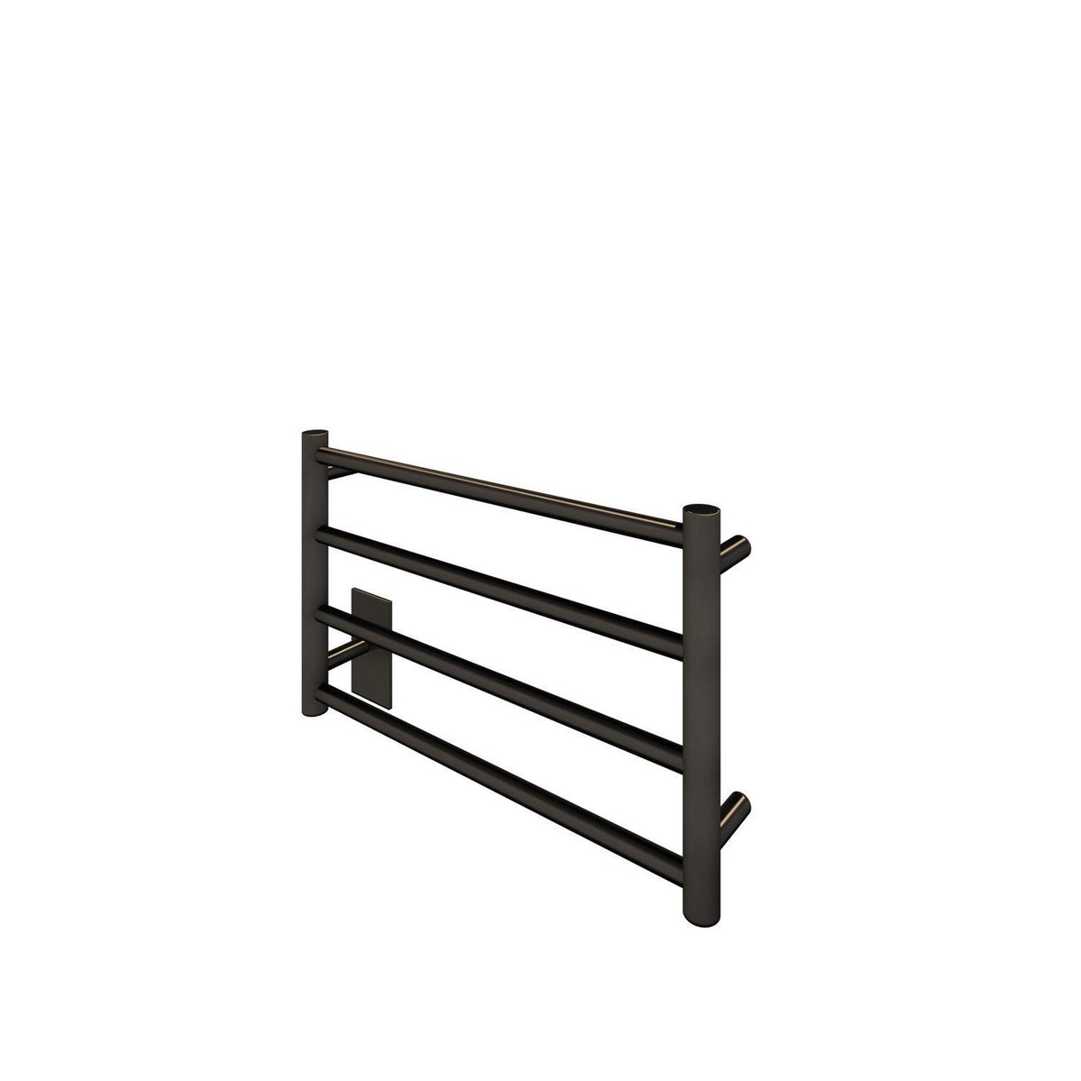 Toalheiro Aquecido Round Clean Bivolt E Bilateral Thermo Dark Antracite