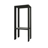 Mesa Alta Mesa De Canto Mesa De Apoio Mesa De Bebedouro Mesa Lateral Preto