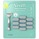 Cartuchos Razor Gillette Venus Deluxe Smooth Sensitive 11