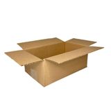 25 Caixa De Papelão 19x16,5x7,5 Parda Tipo Maleta