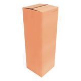 25 Caixa De Papelão 23x8x8 Parda Tipo Maleta