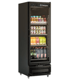Refrigerador/expositor Vertical Porta De Vidro 570l Grv-57 Lc Pr All Black Gelopar - Led Perimetral + Fechamento Automático 220v Gelopar