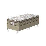 Conjunto Box Solteiro Mola Ensacada Prodormir Outback New Marrom
