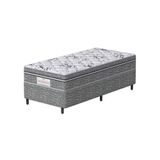 Conjunto Box Solteiro Mola Ensacada Prodormir Outback New Cinza
