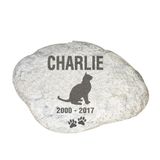 Presentes Cat Memorial Garden Stone Para Você Agora Personalizados