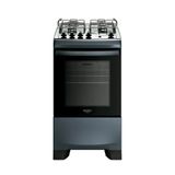 Fogão Dako 4 Bocas A Gas Supreme Mesa Inox Titanium Bivolt
