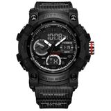 Relógio De Quartzo Masculino Esportivo Digital Led 5atm A Prova Dagua Preto