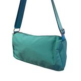 Bolsa Lateral Alça Grossa Transversal Casual Festa Azul