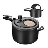 Panela De Pressão 4,5l Antiaderente Com Visor De Vidro 8497