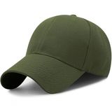 Boné De Beisebol Liso Aba Curva Esportivo Unissex Para Corrida Caminhada Ciclismo Verde