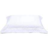 Fronha Buettner Percal 1000 Fios 4 Abas De 7cm Pespontada 50cmx70cm Branco