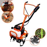 Moto Cultivador Vulcan Vmc360s À Gasolina 3,6hp 53 Cilindradas 4 Tempos Com 16 Facas Cultivadoras Ideal Na Descompactação De Solo E Areia