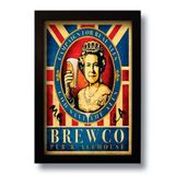 Quadro Decorativo Cerveja Brewco Vintage 33x43 Cm