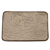 Tapete Pet Buettner Para Comedouro Pet 30cm X 40cm Bege