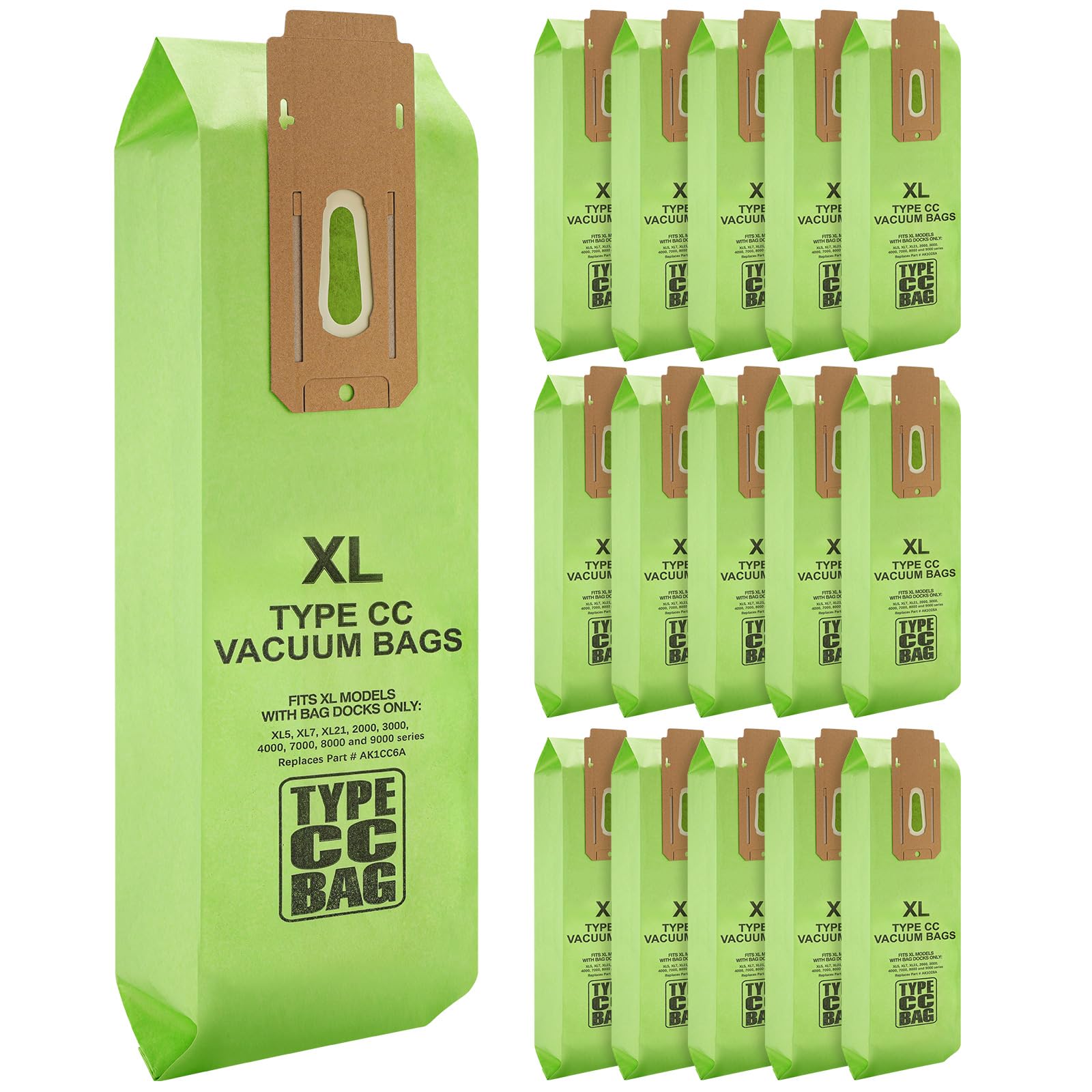 Vacuum Bags Isinlive: 16 Pacotes Para Oreck Type Cc Xl Upright