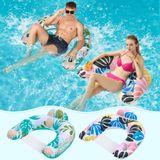 Pacote Com 2 Flutuadores De Piscina Oksuwater Para Adultos Com Porta-copos