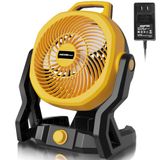 Ventilador Operado Por Bateria Heinpro Compatível Com Dewalt 20v Max