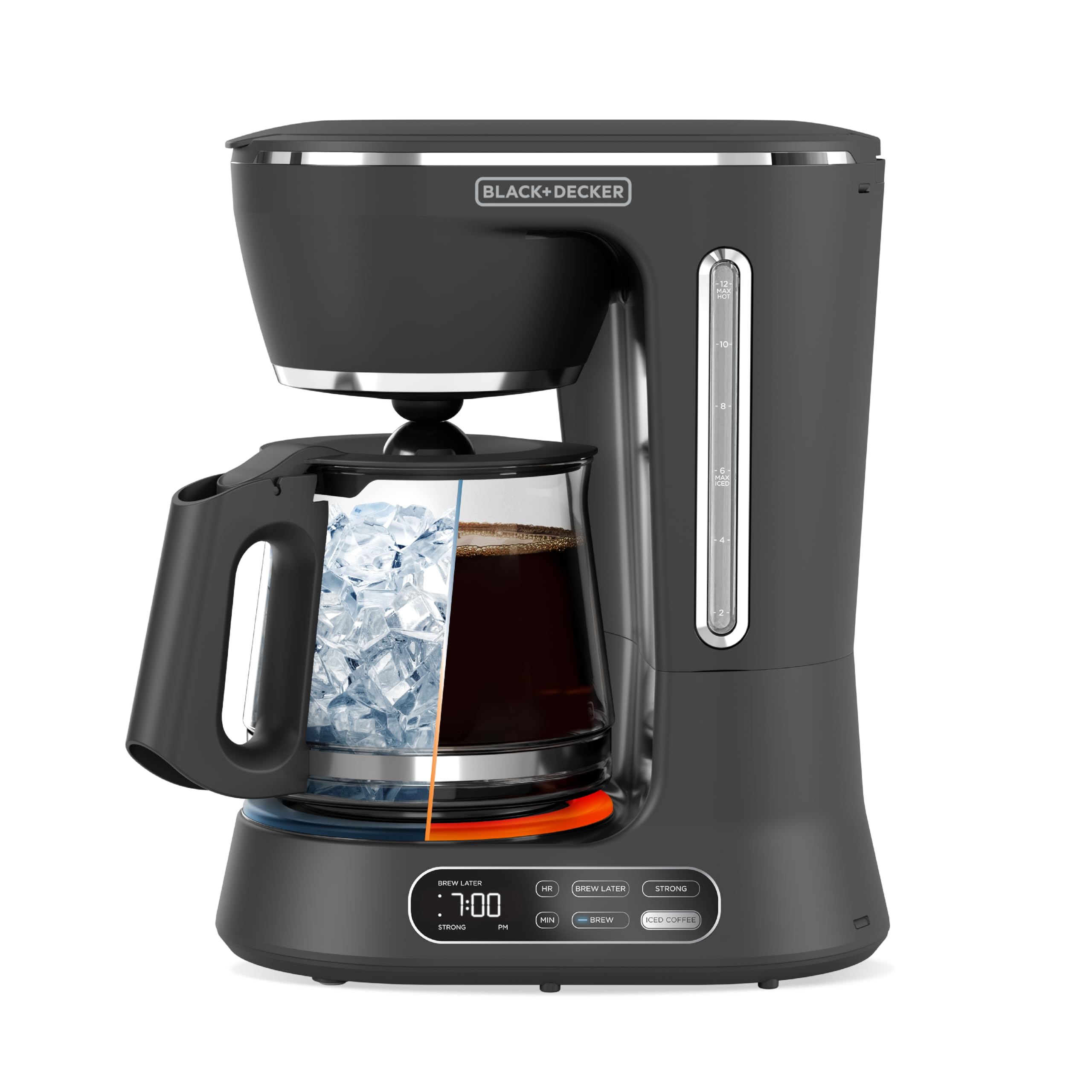 Cafeteira Black+decker Split Brew 12 Xícaras Cm0122 Programável