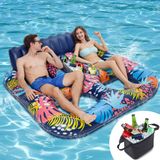 Piscina Inflável Floats Puppyuwill Para 2 Pessoas Com Porta-copos