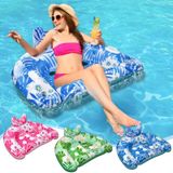 Pacote Com 3 Unidades Infláveis Pool Floats Ornnut Para Adultos E Crianças Com Porta-copos