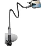 Suporte De Telefone Gooseneck Bed Saiji Flexible Long Arm Preto