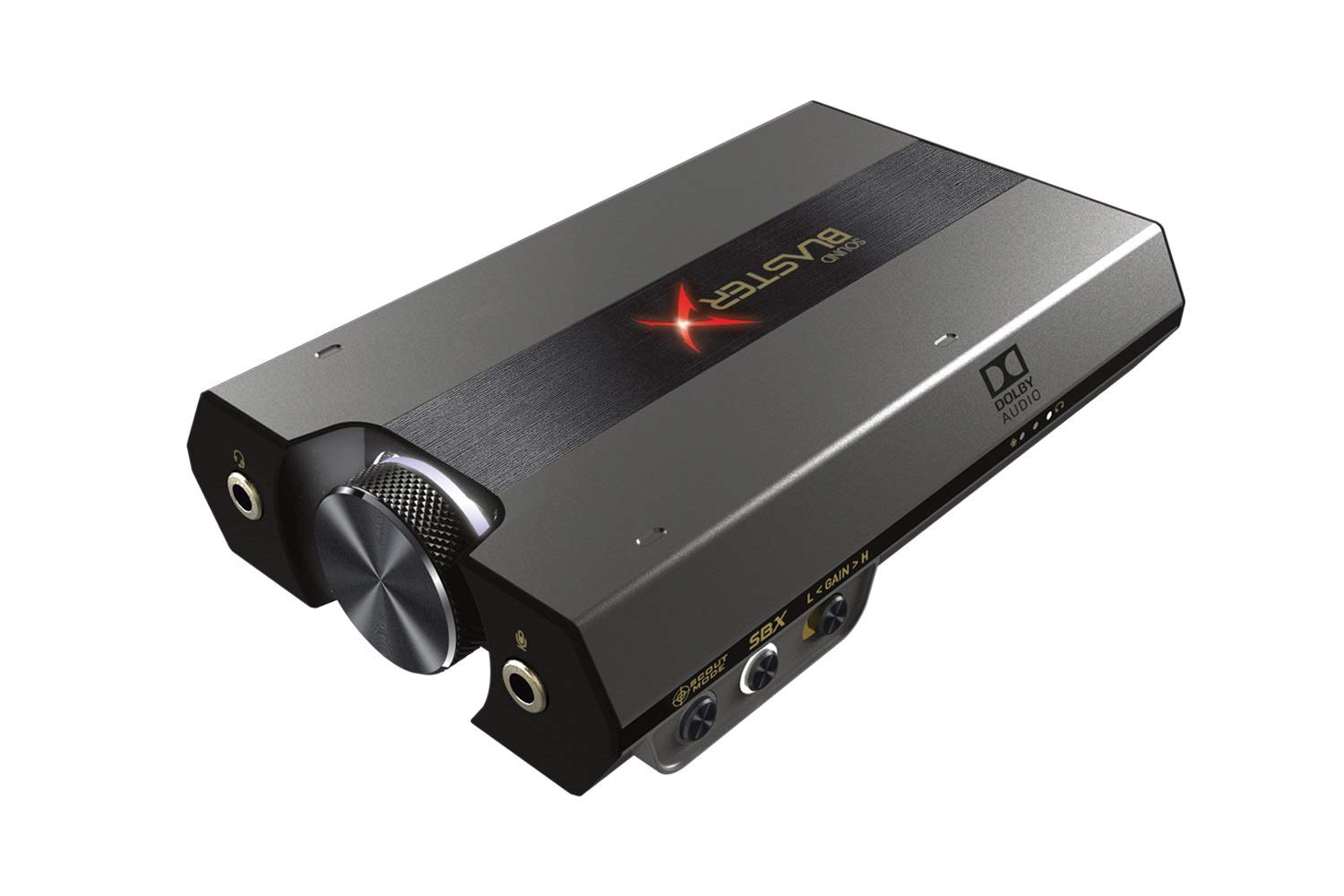 Placa De Som Creative Sound Blasterx G6 Hi-res 130db 32bit/384khz