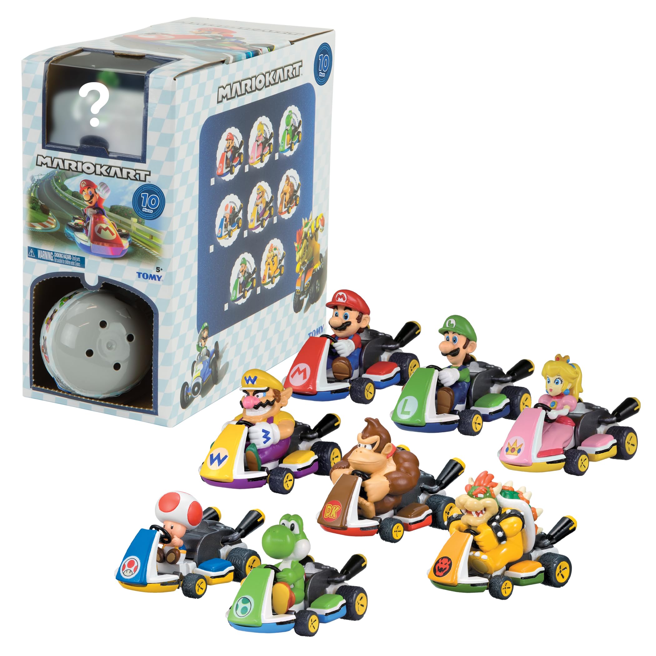 ミニカー DinkySupertoys 10tonArmyTruck622 Brinquedo Tomy Mario Kart Pull Back Racers Nintendo Mario 10