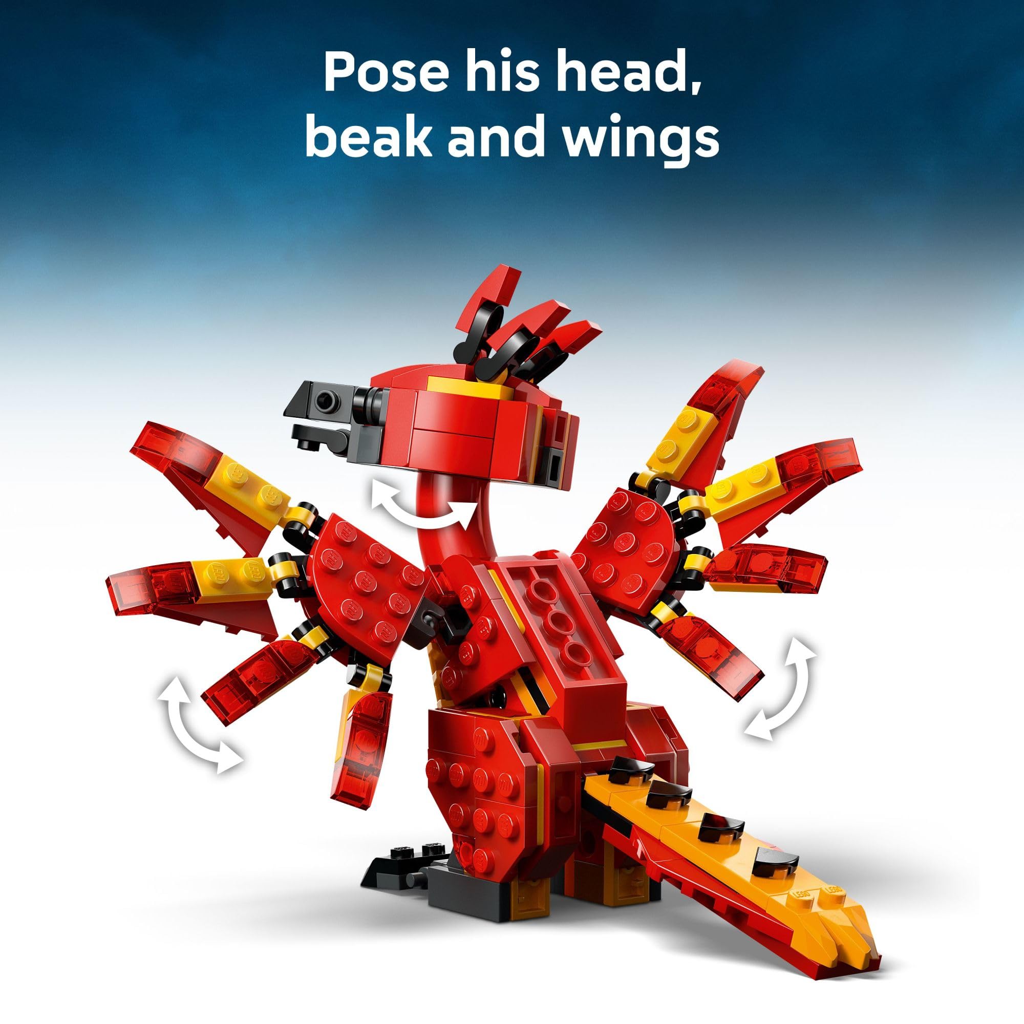 Brinquedo De Construção Lego Harry Potter Fawkes Dumbledore's