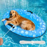 Boia De Piscina Para Cães Pasara Large Dogs, 59 X 39 Polegadas, À Prova De Perfurações