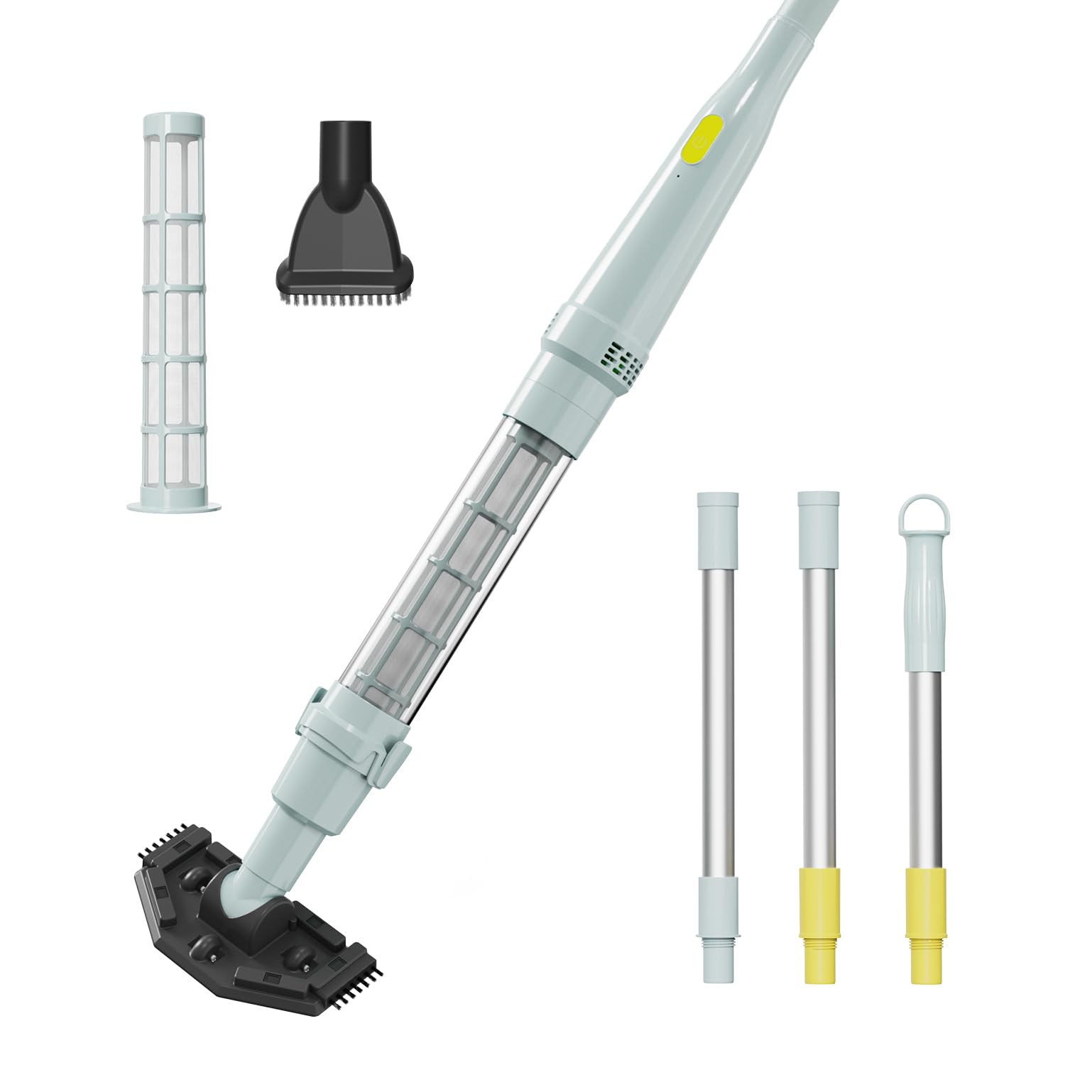 Aspirador De Banheira De Hidromassagem Sem Fio Lydsto S1 Lite Silver