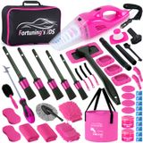 Kit De Detalhamento De Carros Fortuning&#39;s Jds Interior Cleaner 47pcs