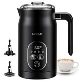 Espumador E Vaporizador De Leite Kidisle 4 Em 1 Elétrico Preto