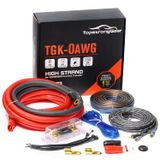 Instalação Do Amplificador, Fiação, Kit De Amplificador, Calibre 0, Topstronggear