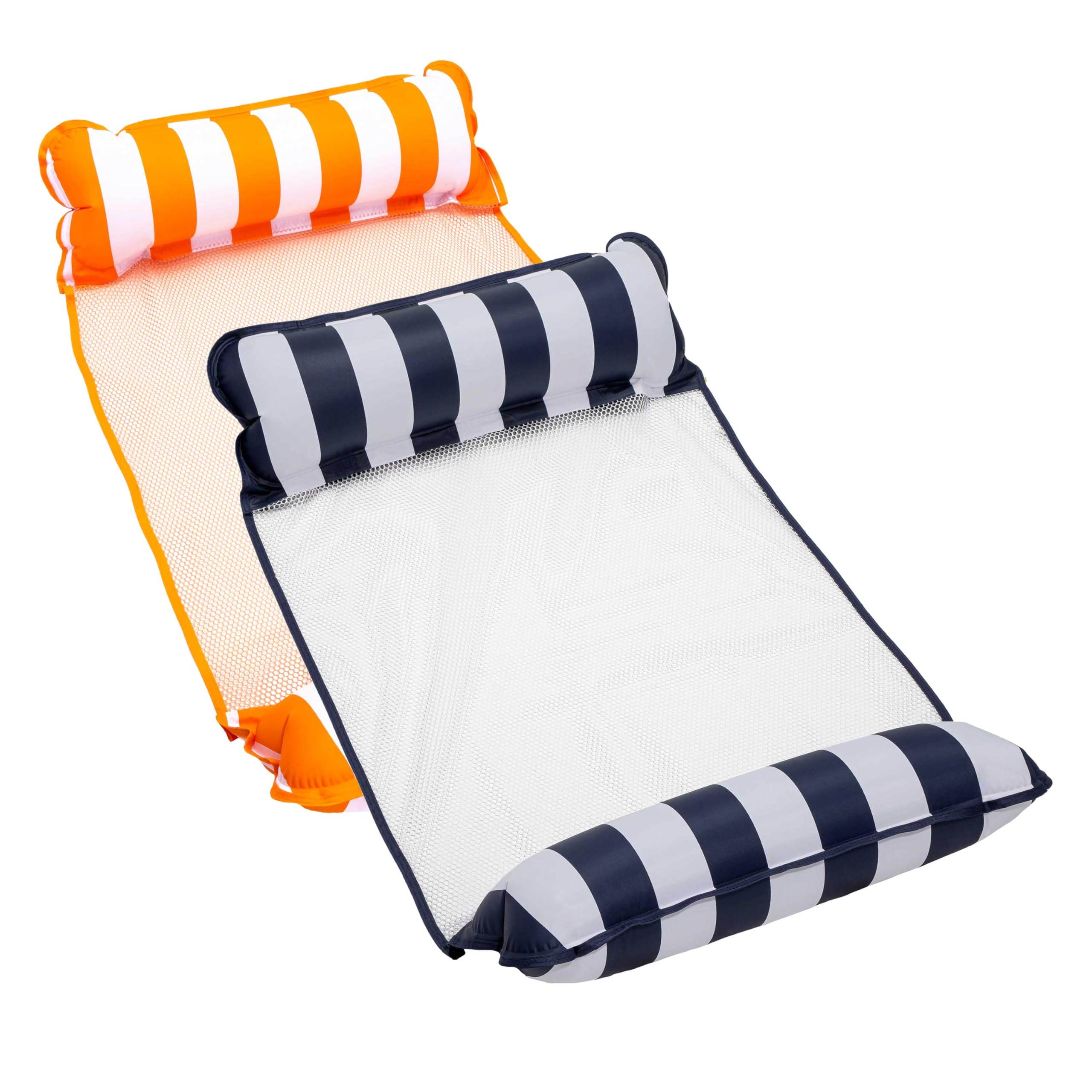 Pool Float Aqua Original 4 Em 1 Monterey Hammock, Pacote Com 2