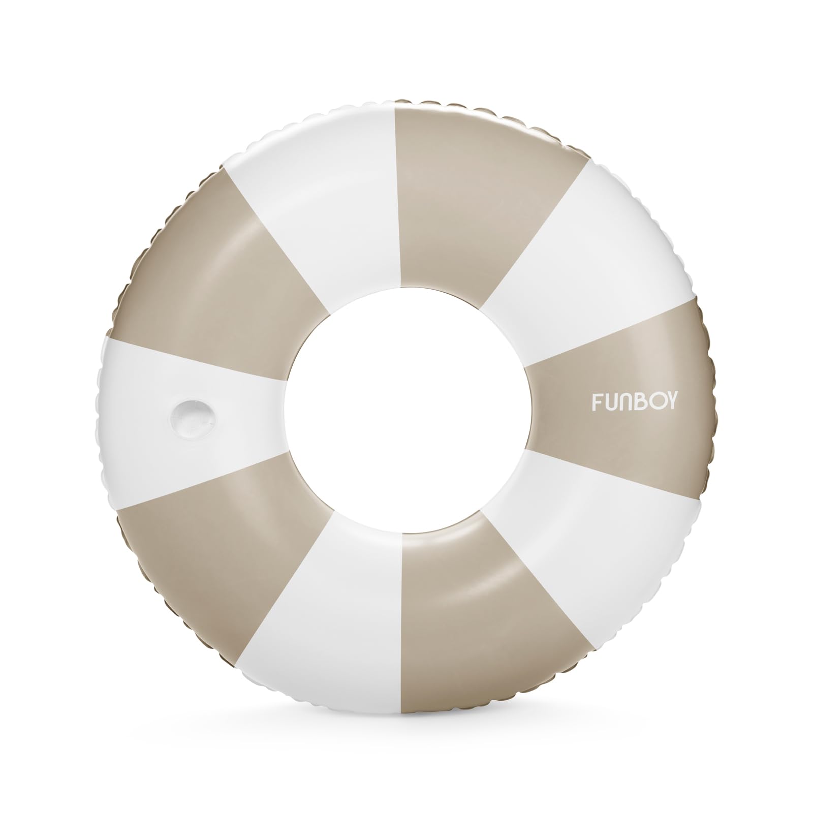 Flutuador De Piscina Com Tubo Inflável Funboy Giant Vintage Tan 48 Polegadas