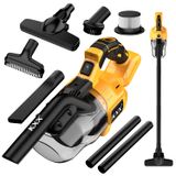 Aspirador Sem Fio Kxx Para Bateria Dewalt 20v 500w