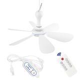 Ventilador De Teto Scooyeees Silent Usb Alimentado Por Controle Remoto