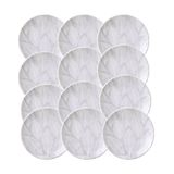 Prato Sobremesa Porcelana Decorada Arbo 19cm 12un Tramontina