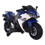 Moto Elétrica Infantil R3 12 Volts Led Cor Azul Bivolt