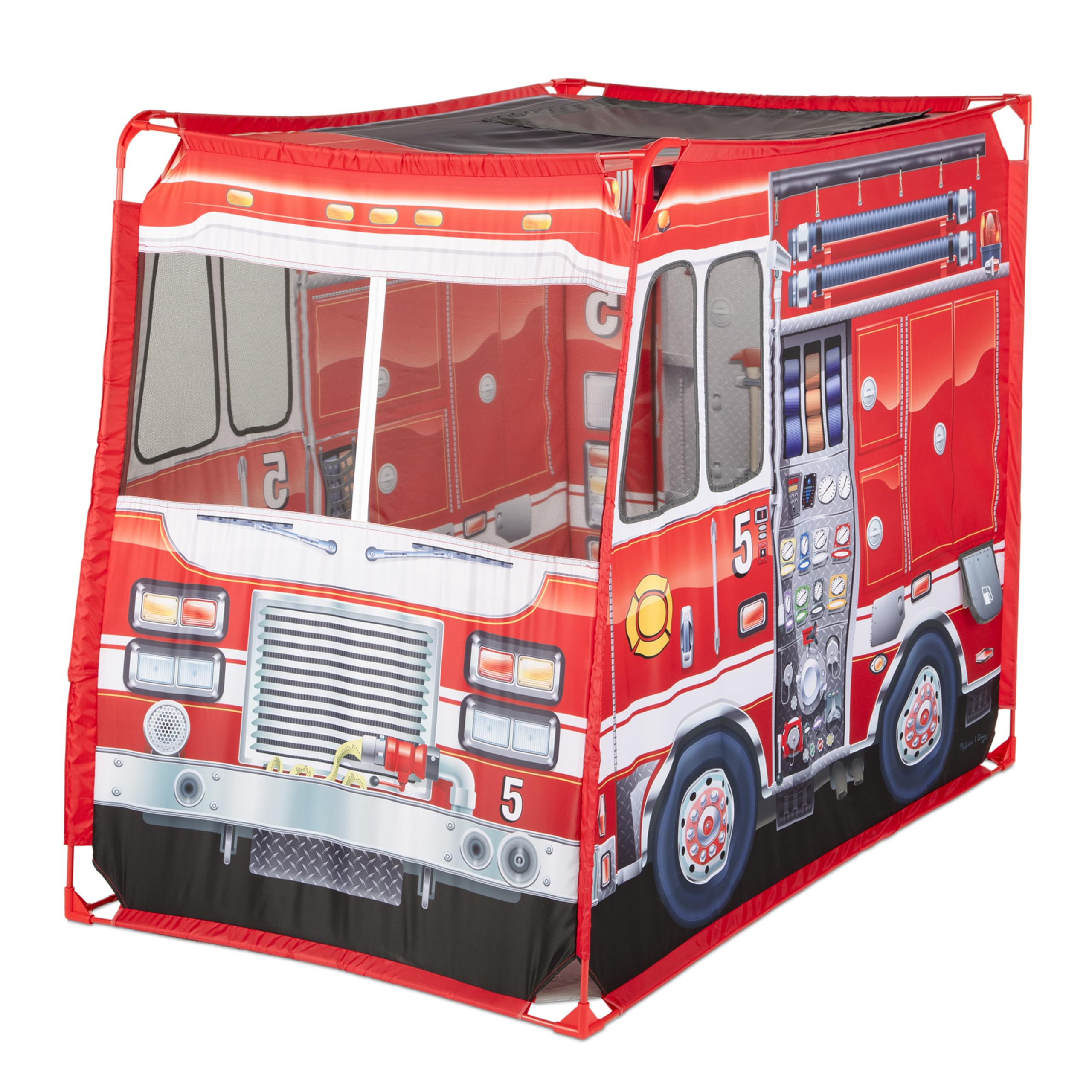 Play Tent Melissa &amp; Doug Fire Truck Para Crianças De 3 Anos Ou Mais