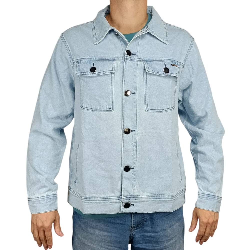 Jaqueta Jeans Volcom Light Blue Stone