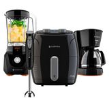 Kit Cadence Completo Robust Black 110v