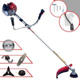 Máquina De Cortar Grama Profissional À Gasolina Kawashima Bcj431l 2 Tempos 43cc 1,7hp 10.000rpm Roçadeira Completa Multifunções Com 5 Opções D