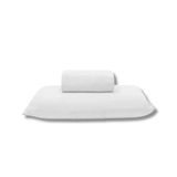 Jogo De Cama Buettner Solteiro Malha 100% Algodão Basic Liso 2 Peças Branco