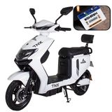 Scooter Eletrica Bicicleta Wehawk Tnx 1000w Bateria 60v 20ah Branco
