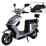 Scooter Eletrica Bicicleta Wehawk Tnx 1000w Bateria 60v 20ah Prata