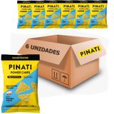 Kit 6und Power Chips Proteico Requeijão Vegano Pinati 40g