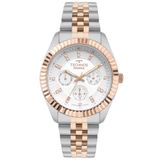 Relógio Technos Feminino Riviera Bicolor - 6p79bx/1k 6p79bx/1k