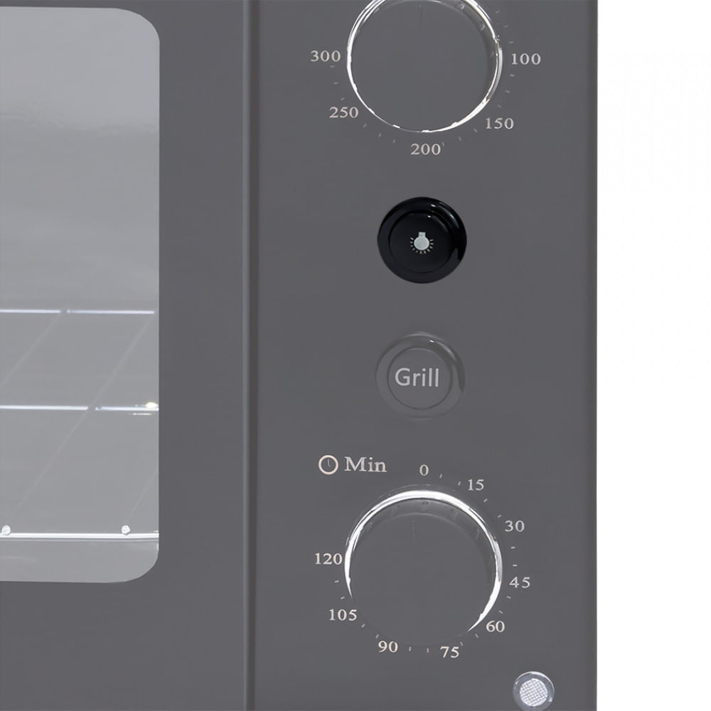 Interruptor Com Botão Da Lâmpada Para Fornos