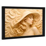Quadro Decorativo Estética Facial 3d